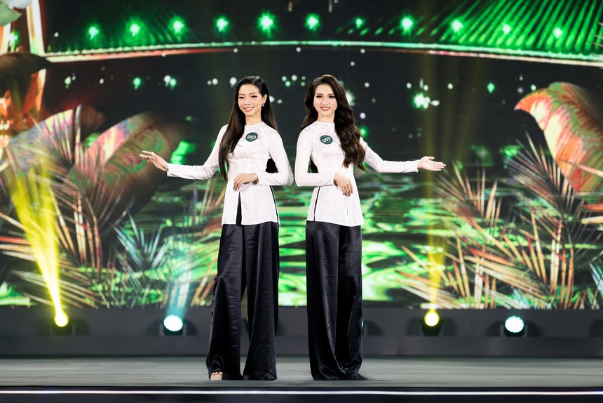 Nguyễn Ngọc Kiều Duy giành ngôi vị Hoa khôi Người đẹp Tây Đô 2023 - Ảnh 1.