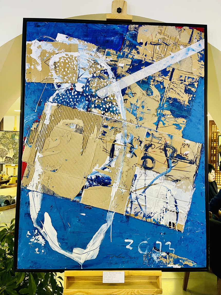 Triển lãm "Cà phê kết nối nghệ thuật" tại Hà Nội - Ảnh 2.