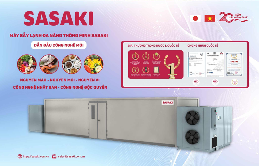 Máy sấy lạnh mang đến lợi ích vượt trội cho doanh nghiệp - Ảnh 1. Máy sấy lạnh mang đến lợi ích vượt trội cho doanh nghiệp - Ảnh 1.