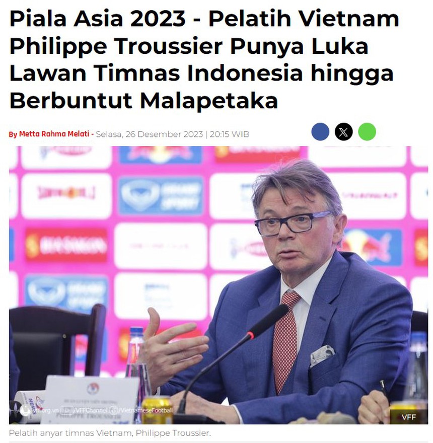 Tin nóng thể thao sáng 27/12: Tranh cãi về Bích Tuyền lại nổ ra, HLV Troussier nhận tin kém vui trước trận gặp Nhật Bản - Ảnh 5.