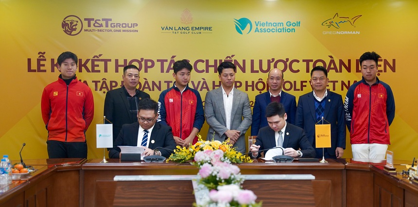 T&T Group hợp tác với Hiệp hội Golf Việt Nam, khánh thành Học viện T&T Golf Academy - Ảnh 2. T&T Group hợp tác với Hiệp hội Golf Việt Nam, khánh thành Học viện T&T Golf Academy - Ảnh 2.