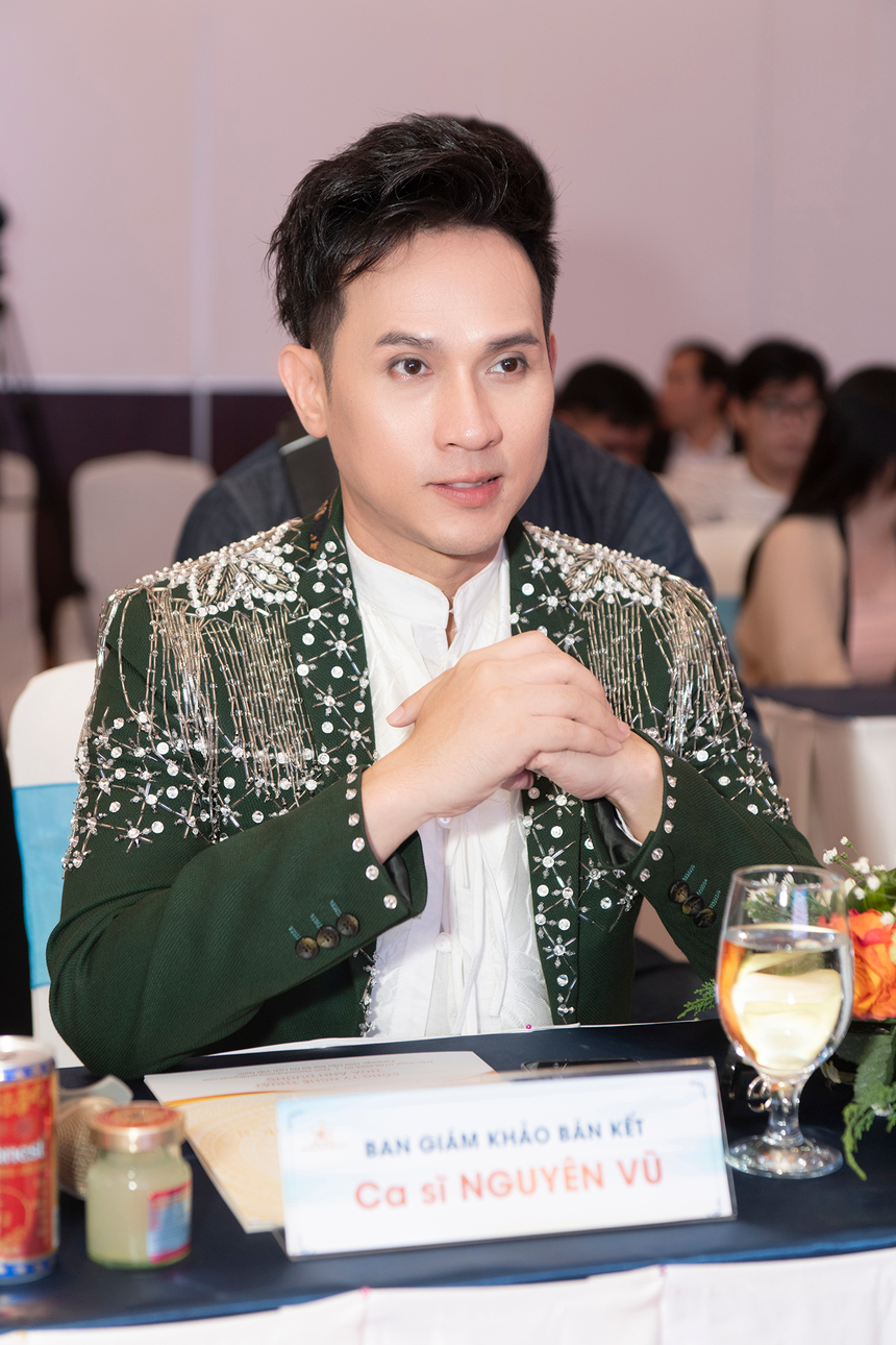 Ca sĩ Nguyên Vũ làm giám khảo Bán kết Hoa hậu Đại sứ Du lịch Việt Nam - Ảnh 2. Ca sĩ Nguyên Vũ làm giám khảo Bán kết Hoa hậu Đại sứ Du lịch Việt Nam - Ảnh 2.