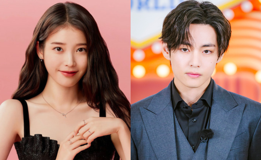 IU hé lộ về màn kết hợp 'chưa từng thấy' với V BTS - Ảnh 1. IU hé lộ về màn kết hợp 'chưa từng thấy' với V BTS - Ảnh 1.