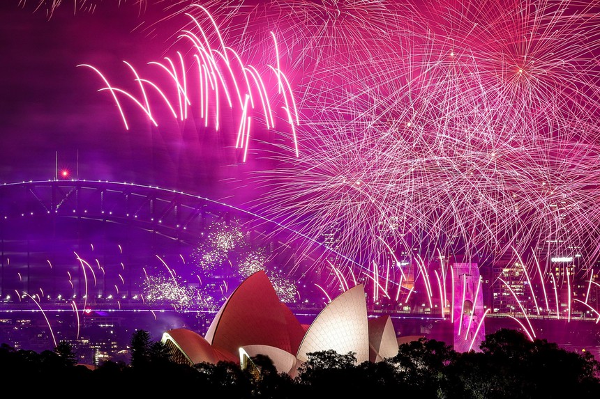 Hình ảnh thế giới hân hoan đón Năm mới 2024  - Ảnh 3.