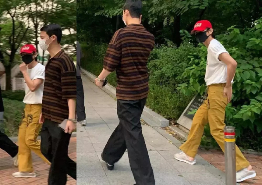 V BTS được réo tên sau loạt ảnh của Jennie Blackpink và 1 nam diễn viên - Ảnh 3.