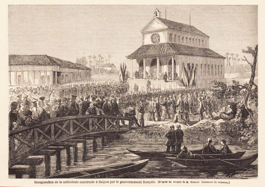 Ảnh = Ký ức = Lịch sử (kỳ 88): Nhà thờ Đức Bà - Ảnh 2. Ảnh = Ký ức = Lịch sử (kỳ 88): Nhà thờ Đức Bà - Ảnh 2.