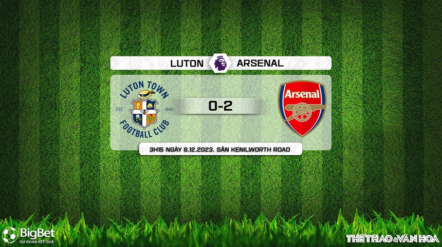 Nhận định Luton vs Arsenal (3h15, 6/12), Vòng 15 giải Ngoại hạng Anh - Ảnh 10. Nhận định Luton vs Arsenal (3h15, 6/12), Vòng 15 giải Ngoại hạng Anh - Ảnh 10.