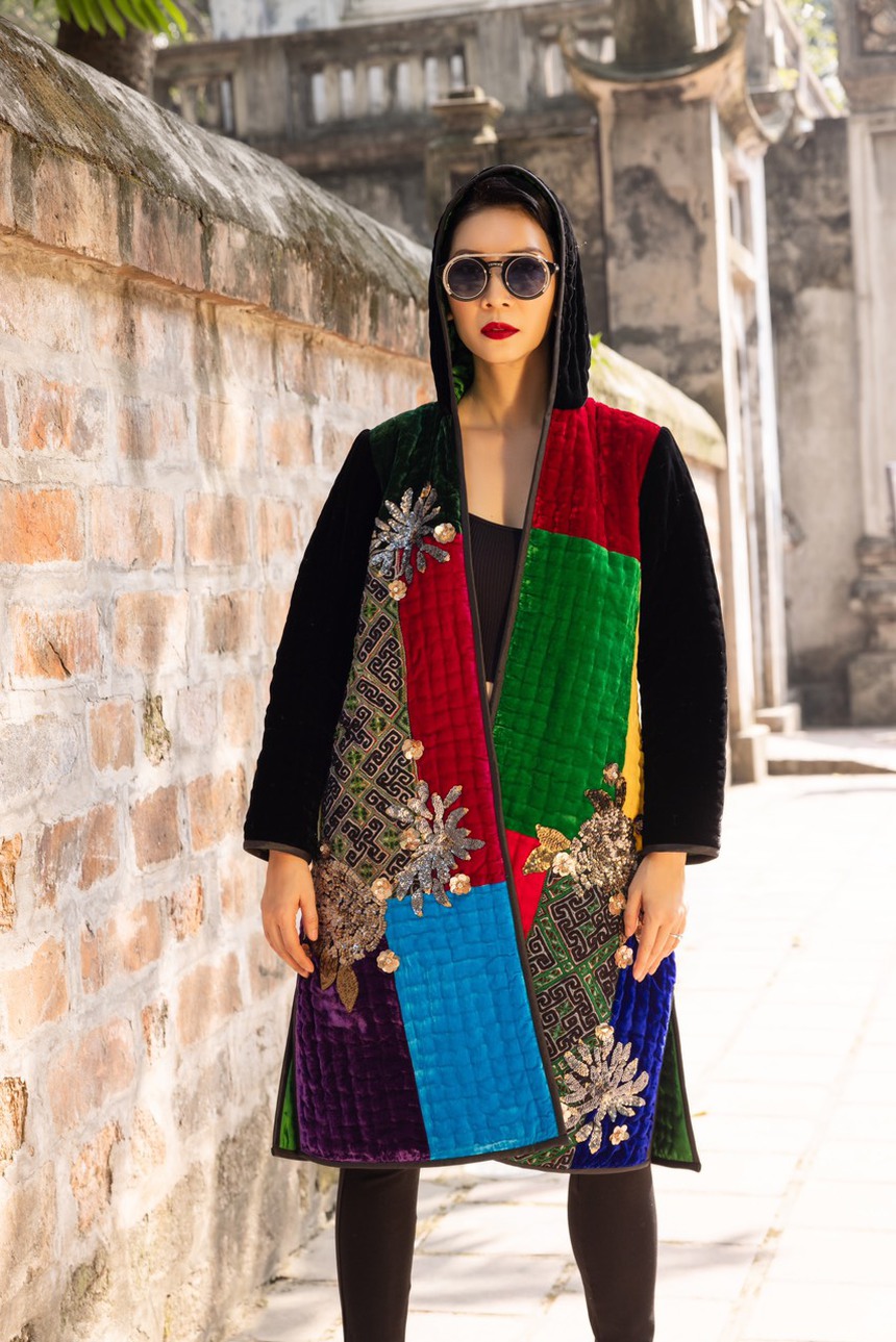 Xuân Lan xuất hiện đầy phá cách trong BST mới của NTK Đức Hùng - Ảnh 9.