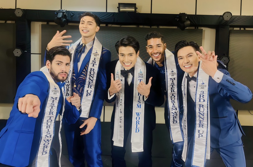 MC Quốc Trí đoạt Á vương 3 cuộc thi Mister Tourism World 2023 - Ảnh 2. MC Quốc Trí đoạt Á vương 3 cuộc thi Mister Tourism World 2023 - Ảnh 2.