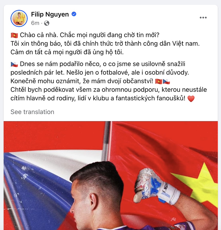 Filip Nguyễn đã có thể tham dự Asian Cup và vòng loại World Cup, CĐV kỳ vọng ĐTVN 'lên tầm châu lục' - Ảnh 7.