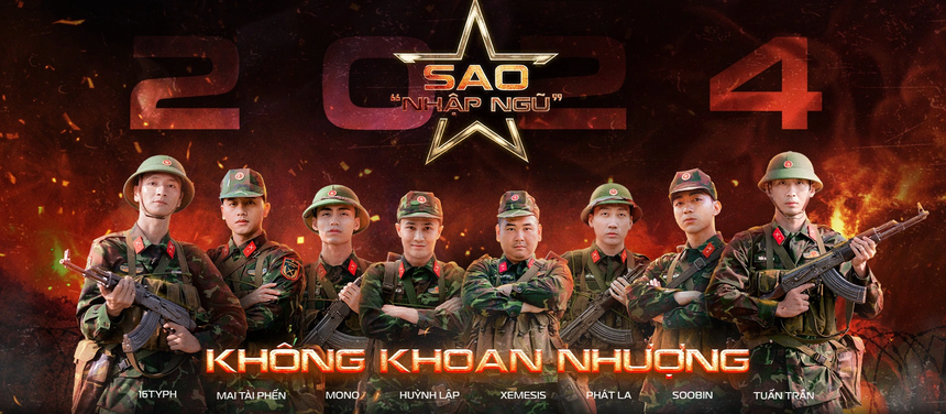 Mai Tài Phến, Tuấn Trần và dàn sao góp mặt trong 'Sao nhập ngũ 2024' - Ảnh 1.