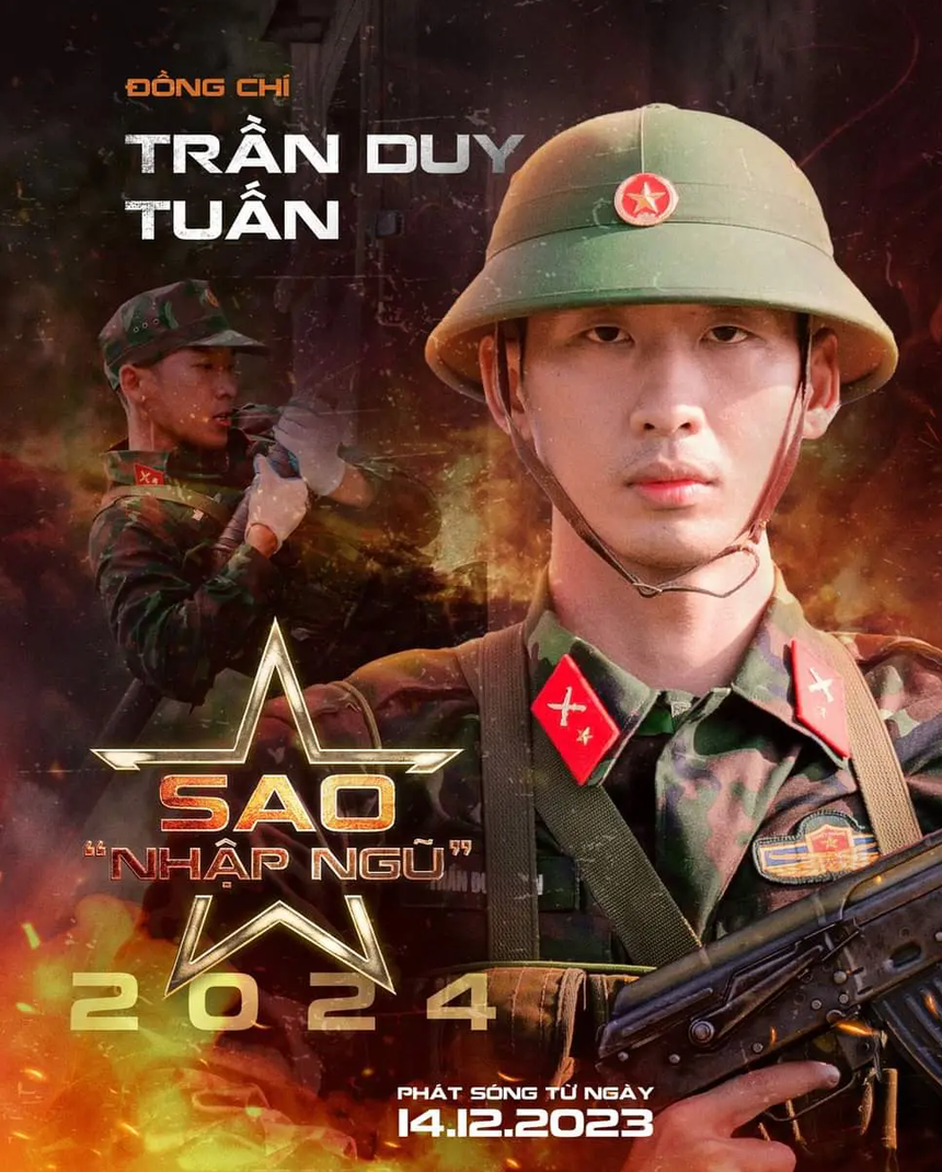 Mai Tài Phến, Tuấn Trần và dàn sao góp mặt trong 'Sao nhập ngũ 2024' - Ảnh 3.