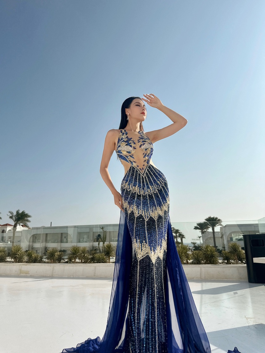 Ngọc Hằng dạy tiếng Việt cho thí sinh Miss Intercontinental 2023 - Ảnh 2. Ngọc Hằng dạy tiếng Việt cho thí sinh Miss Intercontinental 2023 - Ảnh 2.