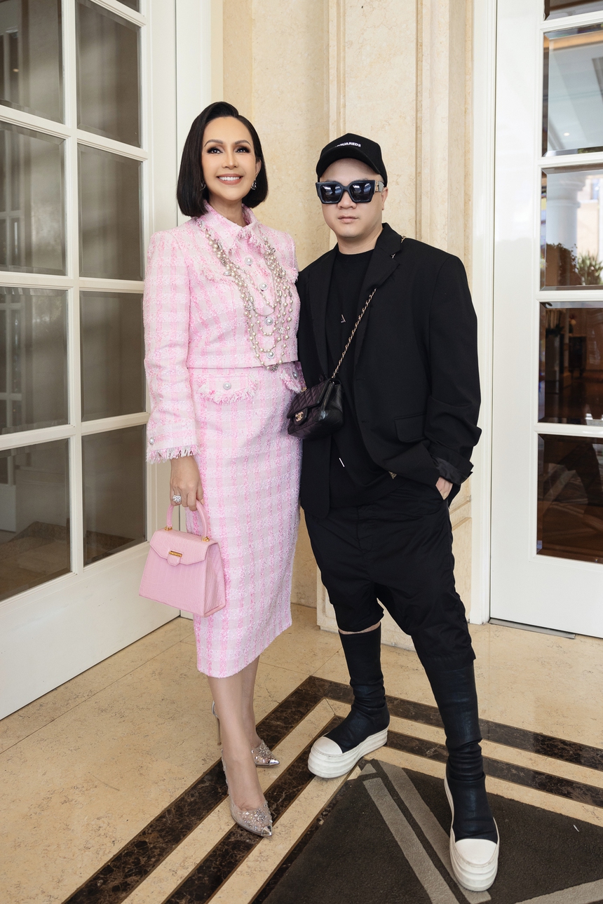 Diễm My xuất hiện với diện mạo mới đầy trẻ trung trong tiệc sinh nhật tuổi 61 - Ảnh 4.