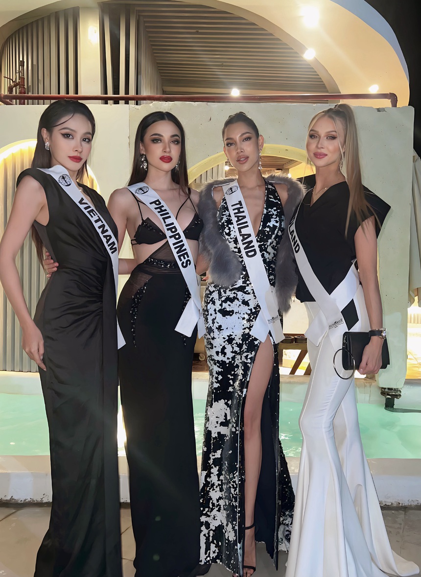 Ngọc Hằng dạy tiếng Việt cho thí sinh Miss Intercontinental 2023 - Ảnh 6. Ngọc Hằng dạy tiếng Việt cho thí sinh Miss Intercontinental 2023 - Ảnh 6.
