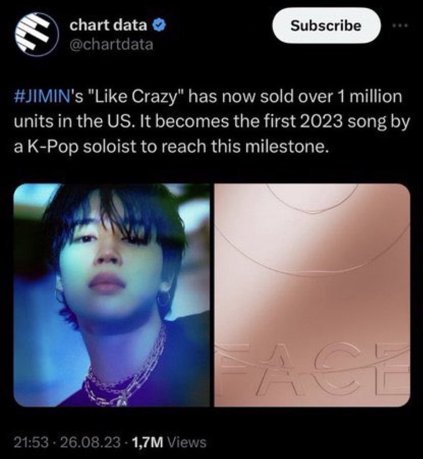 Jimin BTS là nghệ sĩ solo châu Á duy nhất nắm giữ đồng thời 5 thành tích này - Ảnh 2.