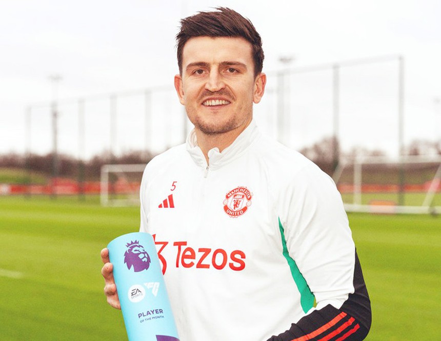 Maguire 'đứng dậy từ đống tro tàn', vượt hàng loạt sao lớn nhận danh hiệu hay nhất tháng 11 - Ảnh 2.