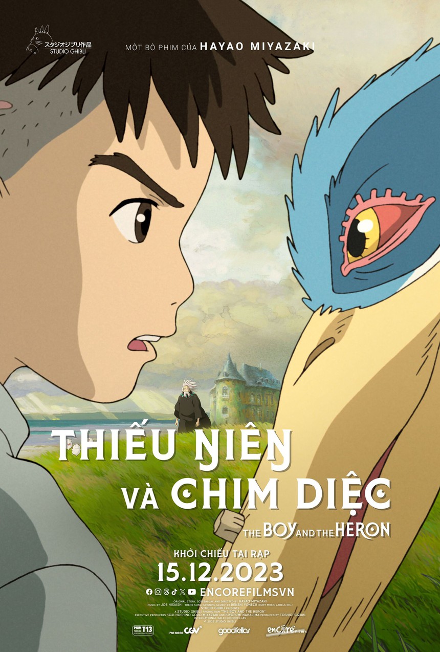 Phim chiếu rạp 'Thiếu niên và chim diệc' đến từ Studio Ghibli gây bão toàn cầu - Ảnh 3. Phim chiếu rạp 'Thiếu niên và chim diệc' đến từ Studio Ghibli gây bão toàn cầu - Ảnh 3.