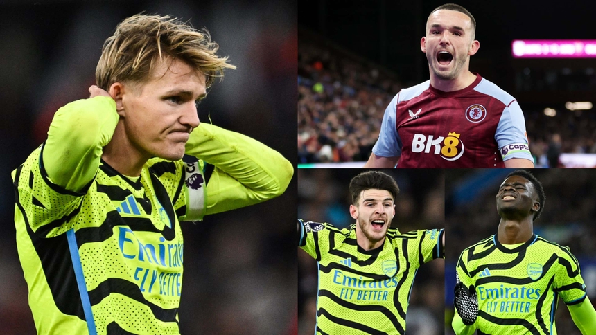 Arsenal bất lực trước 'kẻ ngáng đường' Aston Villa, mất luôn ngôi đầu bảng vào tay Liverpool - Ảnh 2.