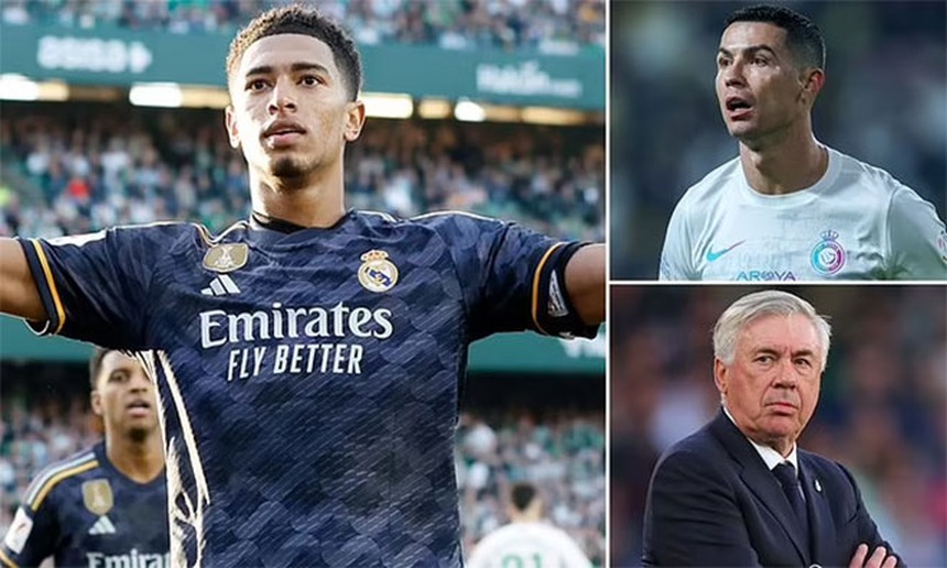 Bellingham san bằng kỷ lục Ronaldo, Real Madrid vẫn mất điểm đáng tiếc - Ảnh 2.