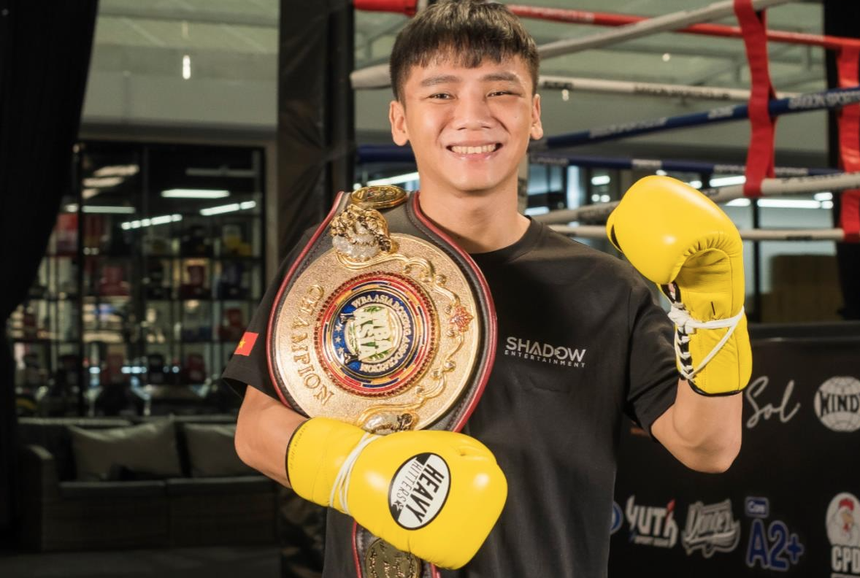 Võ sĩ Việt báo tin vui đầu năm - Ảnh 1. Võ sĩ Việt báo tin vui đầu năm - Ảnh 1.