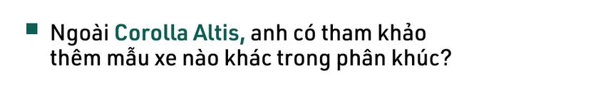 Anti-fan’ Toyota chốt Corolla Altis bản đắt nhất: ‘Giờ mua xe Toyota không phải ngó sang xe khác và tiếc nuối. - Ảnh 9. Anti-fan’ Toyota chốt Corolla Altis bản đắt nhất: ‘Giờ mua xe Toyota không phải ngó sang xe khác và tiếc nuối. - Ảnh 9.