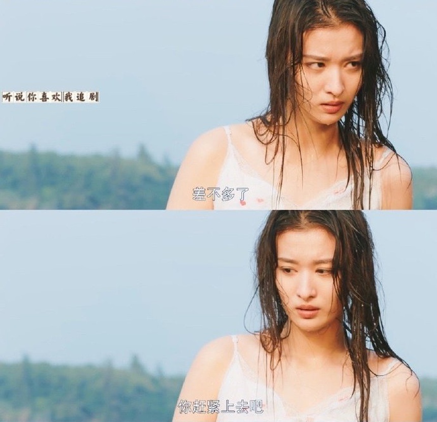 Soi mặt mộc của 'bản sao Lưu Diệc Phi' ở phim mới: Đẹp không tì vết, thân hình lại nóng bỏng ăn đứt đàn chị? - Ảnh 4.