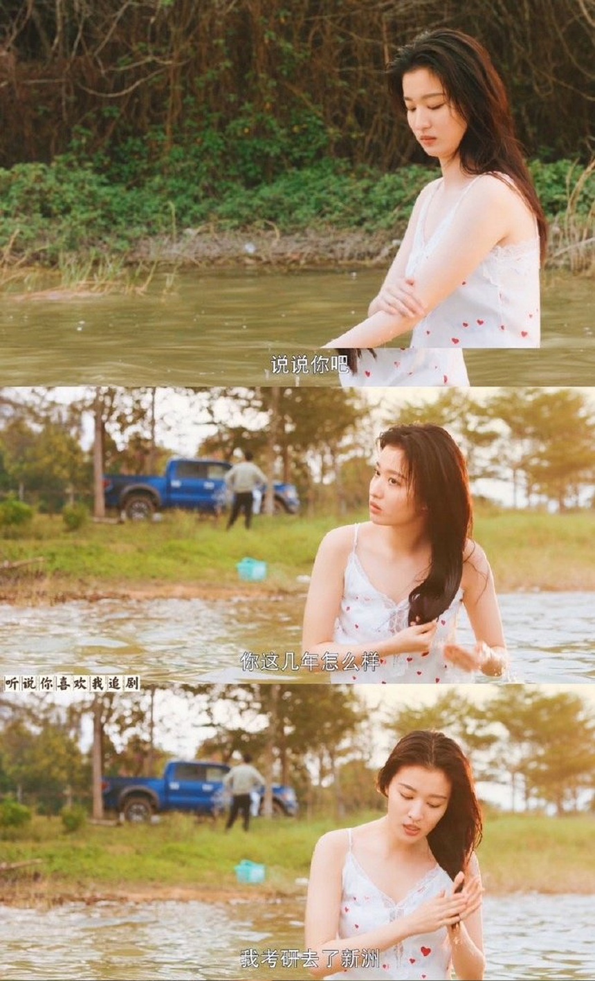 Soi mặt mộc của 'bản sao Lưu Diệc Phi' ở phim mới: Đẹp không tì vết, thân hình lại nóng bỏng ăn đứt đàn chị? - Ảnh 5.