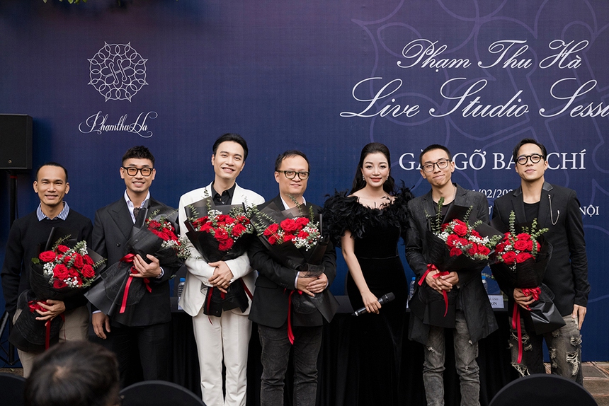 'Live Studio Session': Ca sĩ Phạm Thu Hà lần đầu thực hiện đĩa than ngay tại Việt Nam  - Ảnh 1.