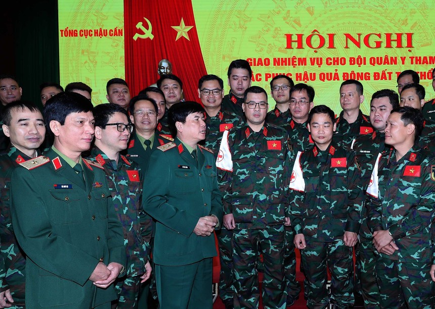 Đội Quân y sẵn sàng lên đường tham gia hỗ trợ tại Thổ Nhĩ Kỳ - Ảnh 1.