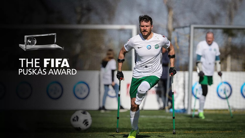 Cầu thủ khuyết tật đầu tiên được đề cử giải Puskas - Ảnh 2.