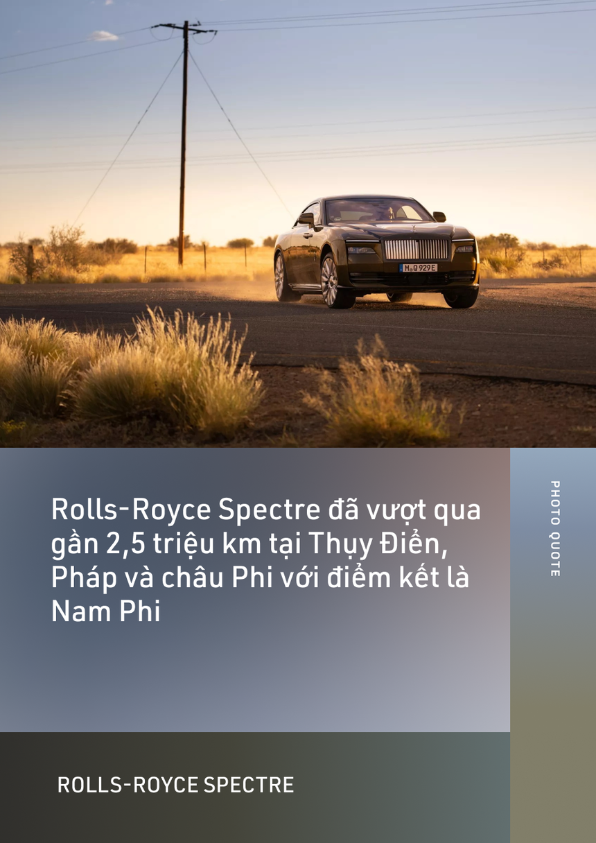 Tôi là phóng viên đầu tiên lái thử Rolls-Royce Spectre và thấy đây như một ốc đảo 4 bánh - Ảnh 3. Tôi là phóng viên đầu tiên lái thử Rolls-Royce Spectre và thấy đây như một ốc đảo 4 bánh - Ảnh 3.
