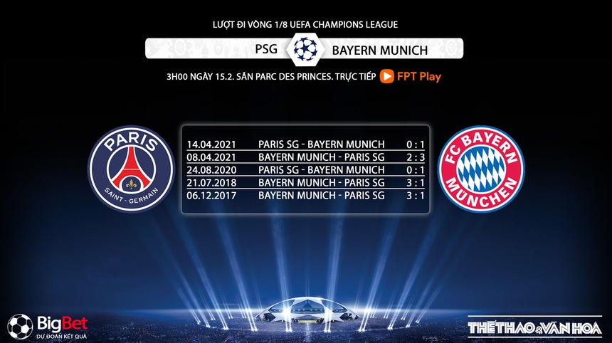 Nhận định, soi kèo PSG vs Bayern Munich (3h00, 15/2), vòng 1/8 Cúp C1 - Ảnh 5.