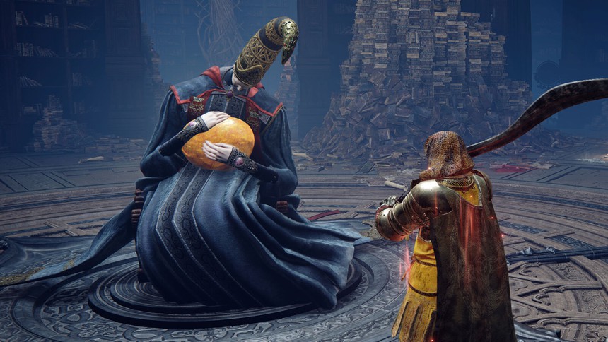 Bá đạo như nữ streamer, chơi Elden Ring bằng điện não đồ, dùng tâm trí điều khiển nhân vật - Ảnh 1.