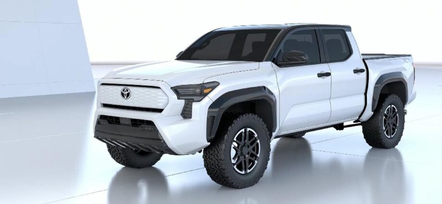 Toyota Hilux hybrid sẽ chào sân ngay trong vòng đời thế hệ này nhưng không tiết kiệm như tưởng tượng - Ảnh 4.