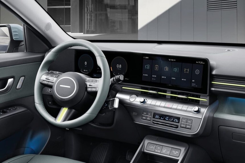 Hyundai Kona thuần điện đời mới sẽ chào sân tháng sau - Ảnh 3. Hyundai Kona thuần điện đời mới sẽ chào sân tháng sau - Ảnh 3.