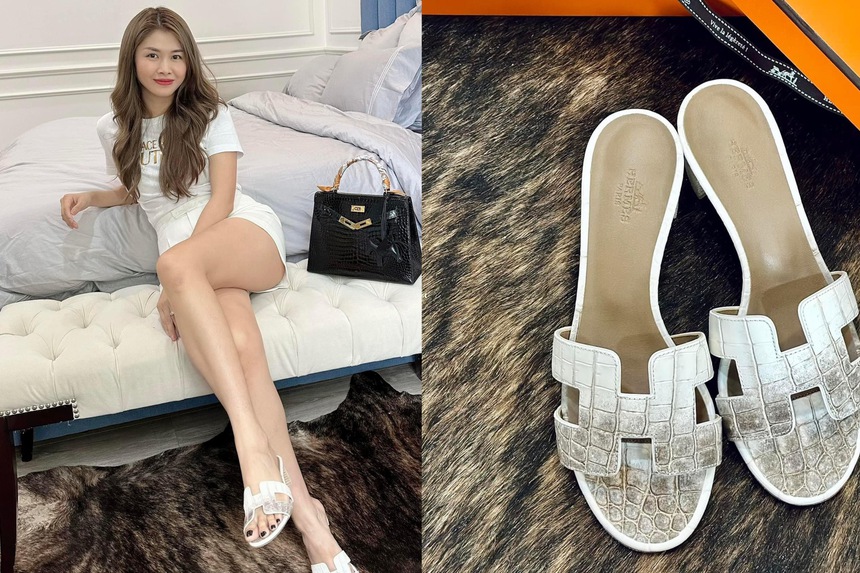 Đăng Khôi chuẩn 'chồng nhà người ta', chi 130 triệu mua dép hiệu tặng bà xã ngày Valentine - Ảnh 2. Đăng Khôi chuẩn 'chồng nhà người ta', chi 130 triệu mua dép hiệu tặng bà xã ngày Valentine - Ảnh 2.