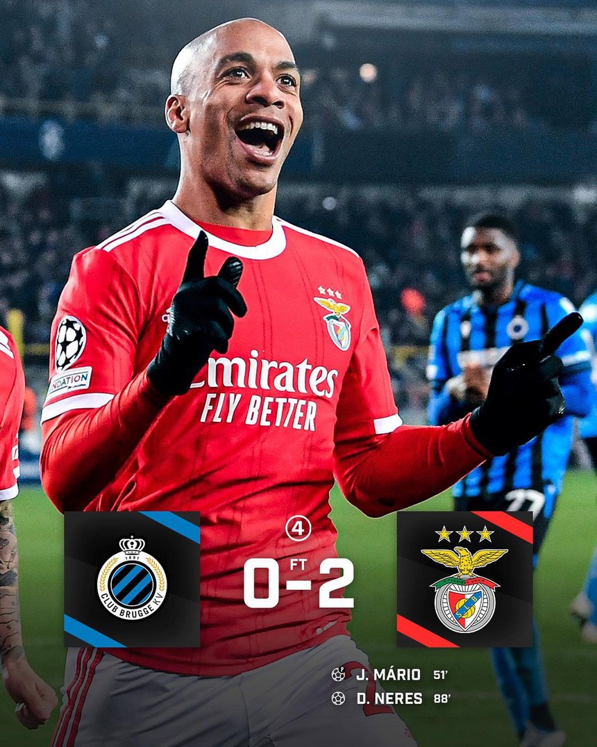 Chia tay nhà vô địch World Cup, Benfica vẫn khuất phục hiện tượng Champions League  - Ảnh 4.