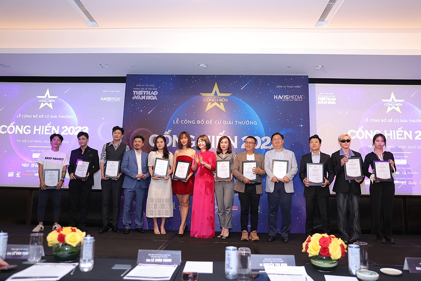 Công bố đề cử Giải Cống hiến 2023: - Ảnh 3. Công bố đề cử Giải Cống hiến 2023: - Ảnh 3.