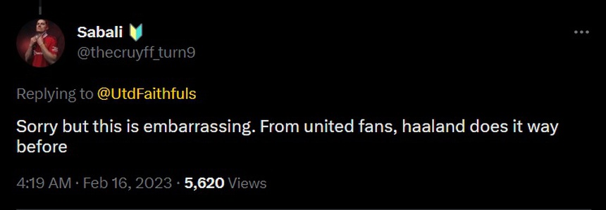 CĐV MU xấu hổ vì nhầm tưởng Haaland sao chép cách ăn mừng bàn thắng của Rashford - Ảnh 7. CĐV MU xấu hổ vì nhầm tưởng Haaland sao chép cách ăn mừng bàn thắng của Rashford - Ảnh 7.