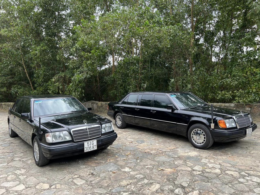 Cặp đôi Mercedes-Benz Limousine cực độc của ông Đặng Lê Nguyên Vũ: Bỏ hẳn một hàng ghế để thêm sở thích lạ - Ảnh 2. Cặp đôi Mercedes-Benz Limousine cực độc của ông Đặng Lê Nguyên Vũ: Bỏ hẳn một hàng ghế để thêm sở thích lạ - Ảnh 2.