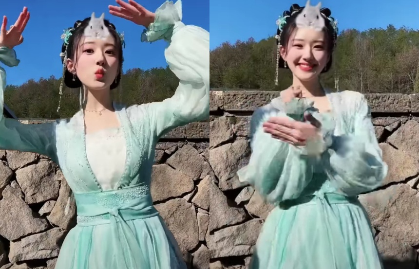 Giữa lúc vướng nghi vấn yêu Ngô Lỗi, Triệu Lộ Tư vẫn nhún nhảy cực đáng yêu trên phim trường - Ảnh 2.