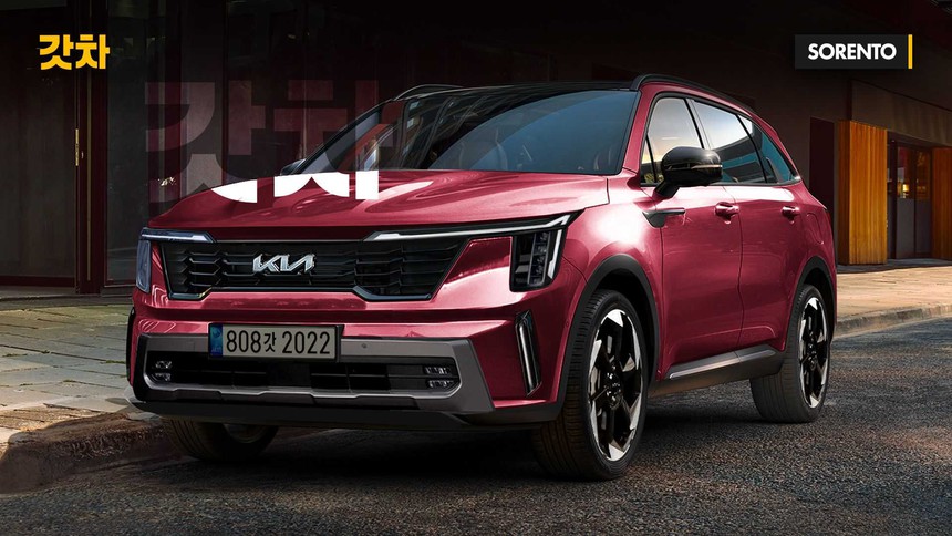 Kia Sorento 2024 sẽ dùng nội thất 'sang chảnh' hệt Telluride và Sportage, dự kiến ra mắt tháng 8 - Ảnh 2. Kia Sorento 2024 sẽ dùng nội thất 'sang chảnh' hệt Telluride và Sportage, dự kiến ra mắt tháng 8 - Ảnh 2.
