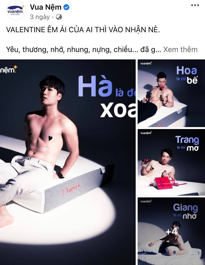 Ranh giới giữa nghệ thuật và dung tục vụ “Vua Nệm” thành “Vua Nện”: Cần nghiêm khắc hơn với quảng cáo phản cảm - Ảnh 1. Ranh giới giữa nghệ thuật và dung tục vụ “Vua Nệm” thành “Vua Nện”: Cần nghiêm khắc hơn với quảng cáo phản cảm - Ảnh 1.