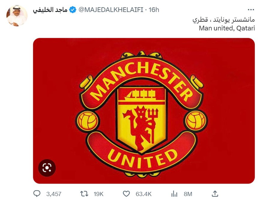 CẬP NHẬT MU đổi chủ trước giờ G: Hoàng gia Qatar nắm lợi thế - Ảnh 3.