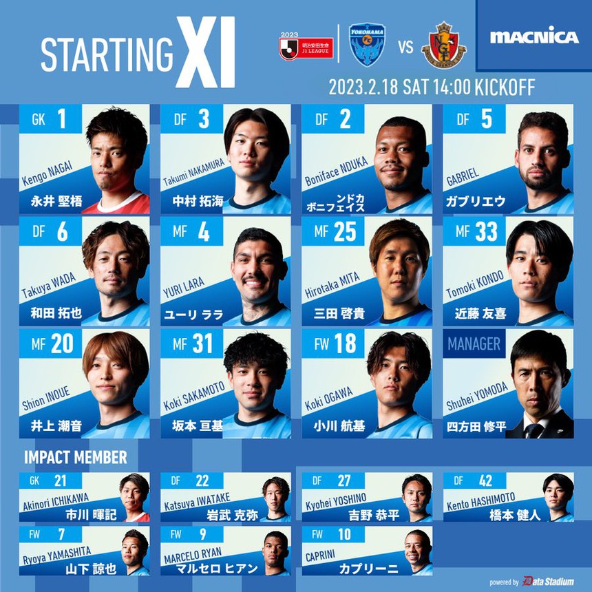 Xem trực tiếp bóng đá Yokohama vs Nagoya (12h00, 18/2), J-League 1 - Ảnh 3.