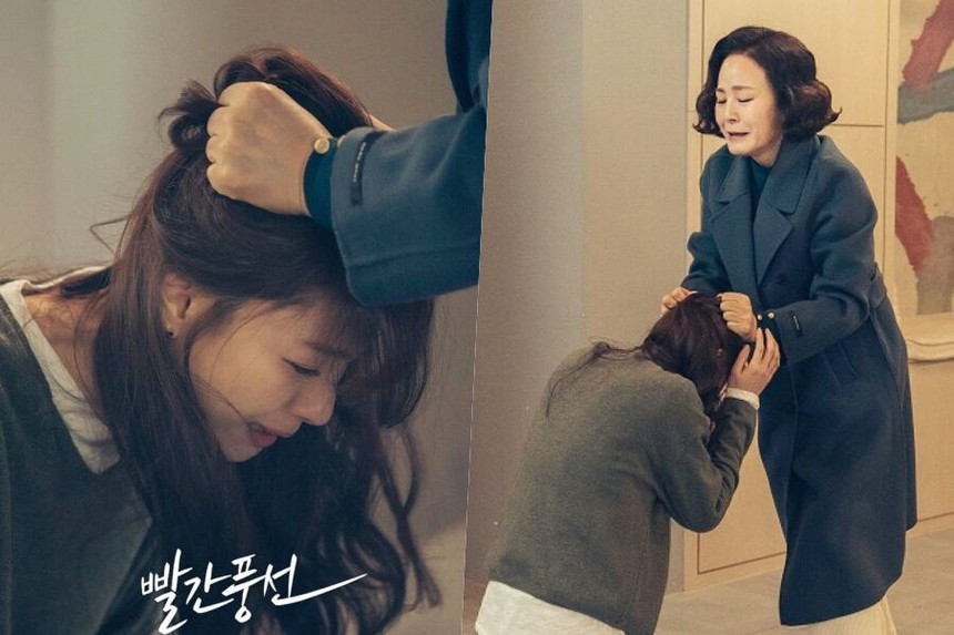 Nữ chính đang bị ghét ở cảnh phim Hàn hot nhất tuần qua: Là 'kẻ thứ ba' cướp chồng bạn thân, bị mẹ con 'chính thất' xử lý cực căng  - Ảnh 6.