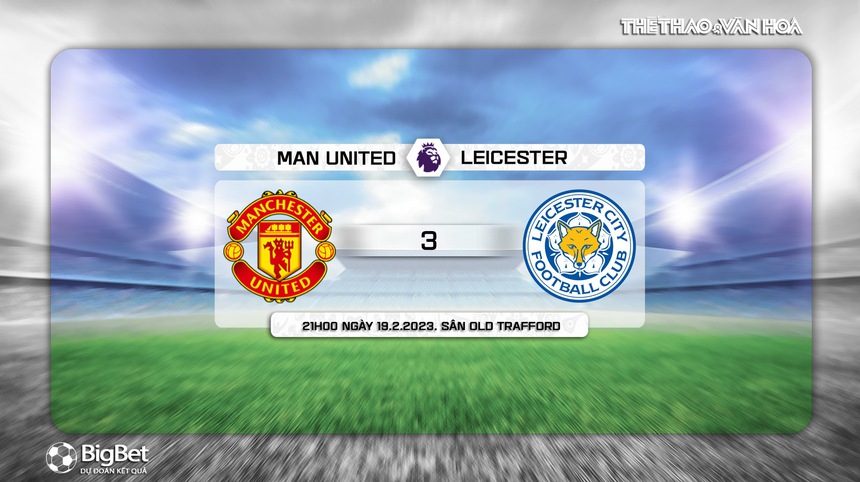 Nhận định, soi kèo MU vs Leicester (21h00, 19/2), Ngoại hạng Anh vòng 24 - Ảnh 9.