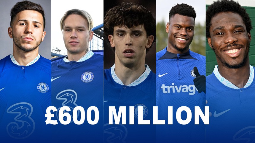 Chelsea thua sốc trước đội bét bảng, 600 triệu mua sắm 'đổ sông đổ biển' - Ảnh 5.