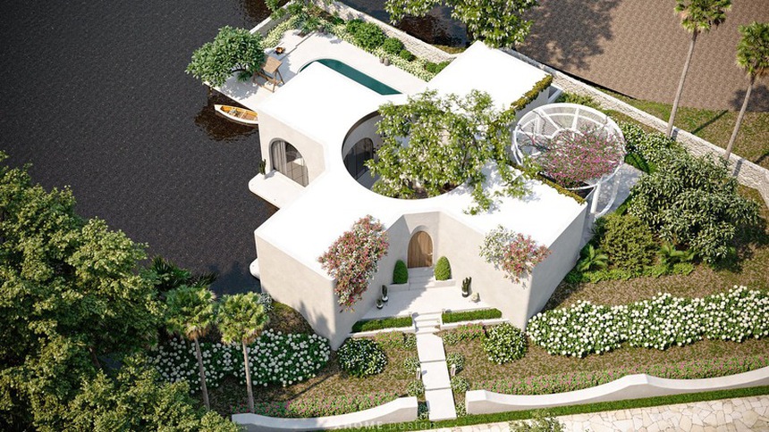 Hoa hậu Phạm Hương và loạt sao Việt được chồng tặng biệt thự sang trọng - Ảnh 8.